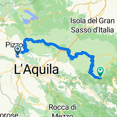 L'Aquila,Passo delle Capannelle,Campo Imperatore,Rocca Calascio