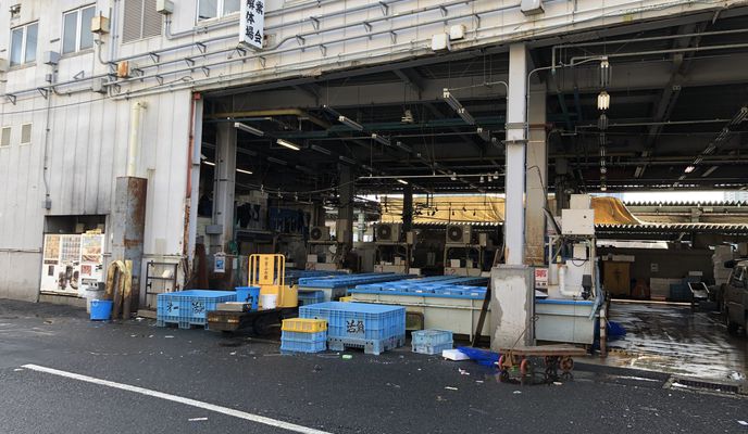 Photo 1 of the Bikemap route "shinjuku-tsukiji fishmarket"