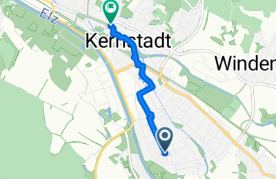 Route in der Bikemap App öffnen