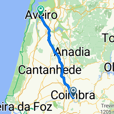 7 June: Hotel Ibis Coimbra Centro to Hotel das Salinas