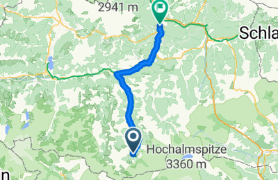 Route in der Bikemap App öffnen