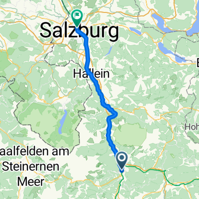 Bischofshofen to Salzburg