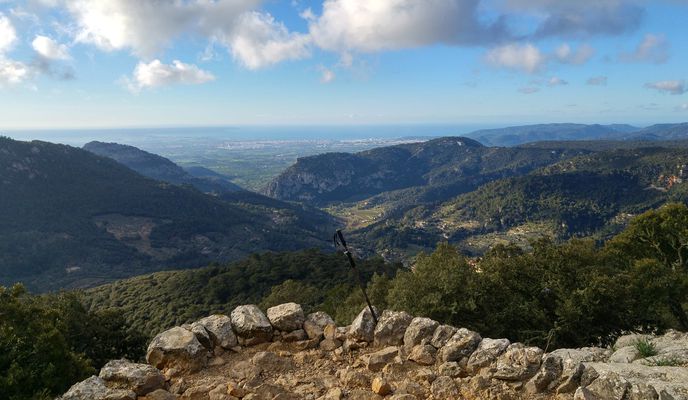 Photo 2 of the Bikemap route "Mallorca a peu: puig des Teix pel camí de s'Arxiduc"