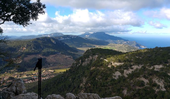 Photo 1 of the Bikemap route "Mallorca a peu: puig des Teix pel camí de s'Arxiduc"