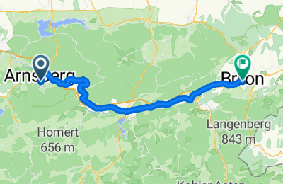 Open this route in the Bikemap app