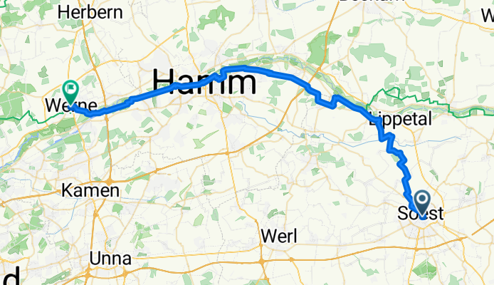 Soest nach Werne