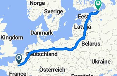Route in der Bikemap App öffnen