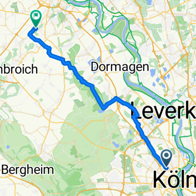 von Köln-Nippes bis zur Museumsinsel Hombroich