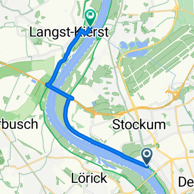 Dusseldorf kamp alanı- Etap 1