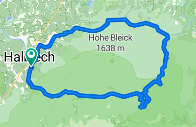 Route in der Bikemap App öffnen