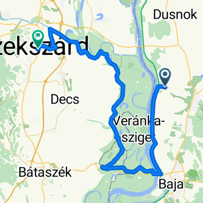 TERV Ósükösd - Szekszárd (Kéktúra)