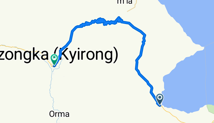 Lake Paiku Co - Gyirong village
