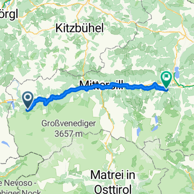 Krimml- Kaprun Radweg