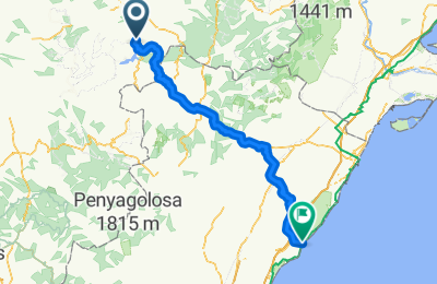 Route in der Bikemap App öffnen