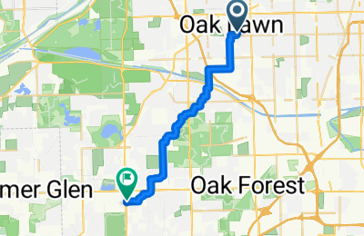Route in der Bikemap App öffnen