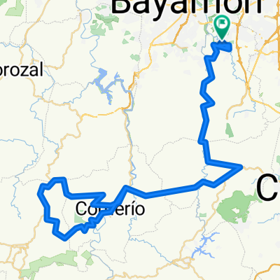 Guaynabo, Barranquitas via Comerio y ABuenas