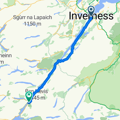 Inverness Fort William April 1