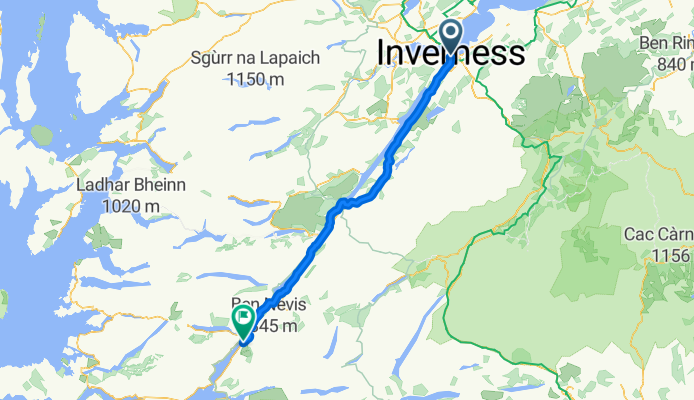 Inverness Fort William April 1