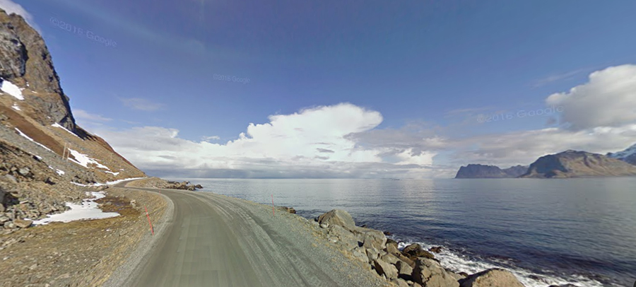Point fort 2 sur l’itinéraire Bikemap « Norge - punkty »