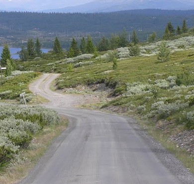 Point fort 25 sur l’itinéraire Bikemap « Norge - punkty »