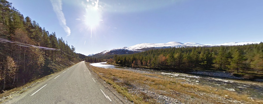 Point fort 26 sur l’itinéraire Bikemap « Norge - punkty »