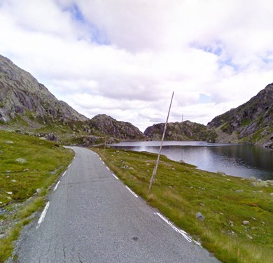 Point fort 9 sur l’itinéraire Bikemap « Norge - punkty »