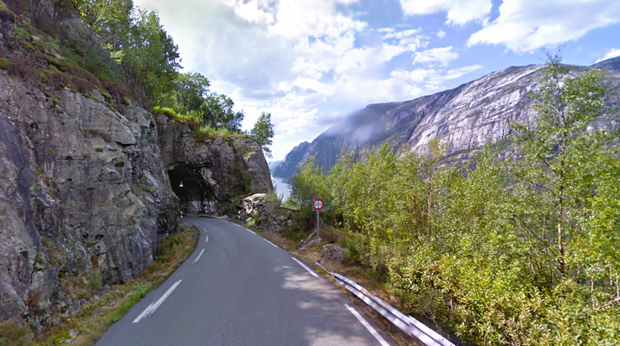 Point fort 19 sur l’itinéraire Bikemap « Norge - punkty »