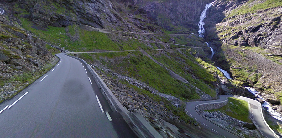 Point fort 21 sur l’itinéraire Bikemap « Norge - punkty »