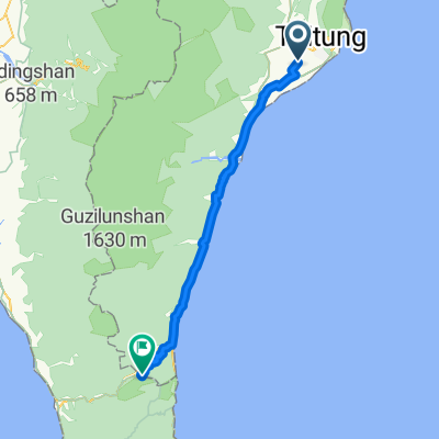 Taiwan J12: Taitung - Shouka