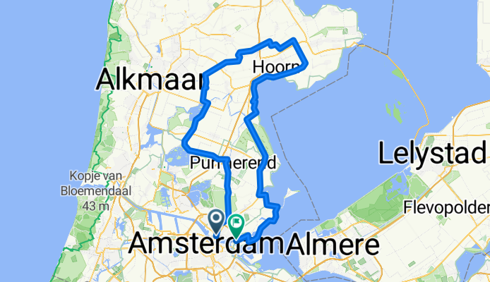 Extra lang rondje Noord Holland