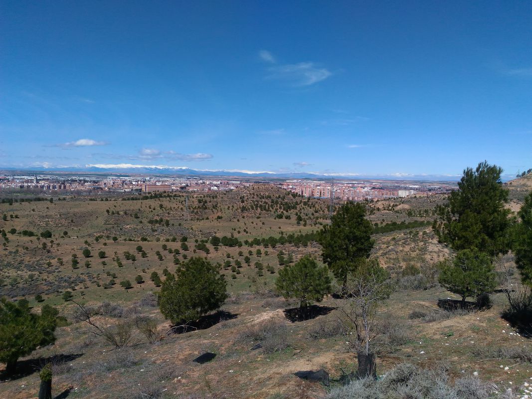 Ruta por los cerros Alcalá-Los Santos-Alcalá