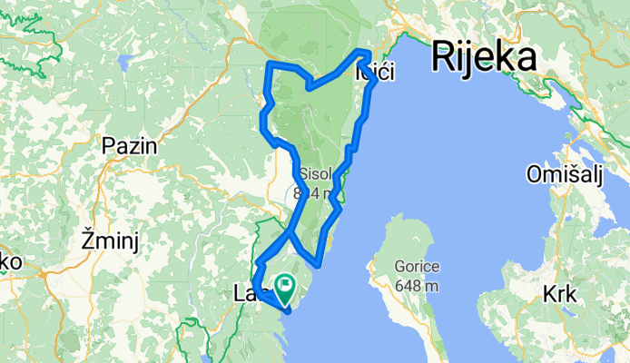 Rabac - Učka - Rabac