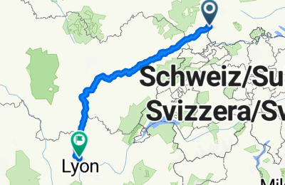 Route in der Bikemap App öffnen