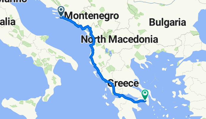korkula to athens
