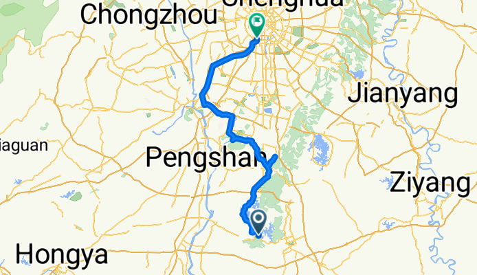 Heilongtan to Chengdu