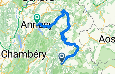 Route in der Bikemap App öffnen
