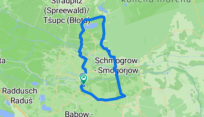 Spreewald: Burg, Mühlendorf, Bylen, Byleguhre und zurück