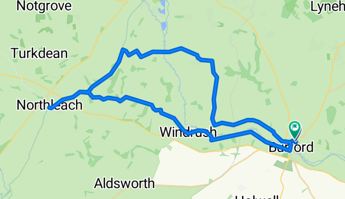 Fulbrook Northleach round trip