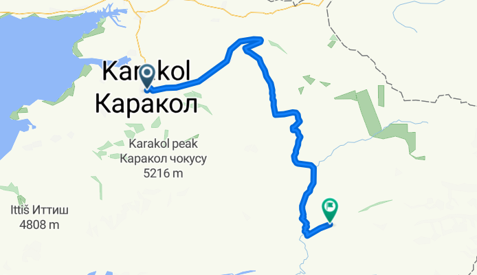 Karakol-Enilchek-Helipad Khan Tengri