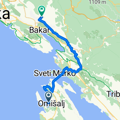 Omisalje to Skrijeva Station