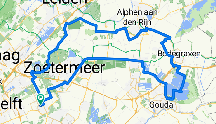 Rondje Bodegraven vanuit Pijnacker