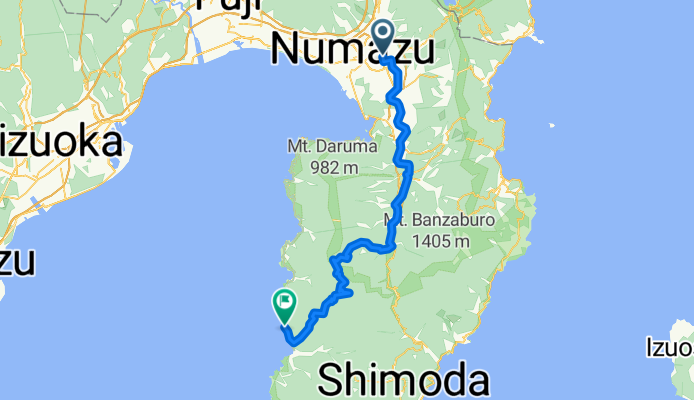 Aming伊豆D2 三島-堂ヶ島