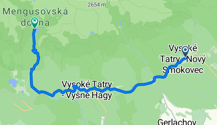 Nový Smokovec Popradské pleso