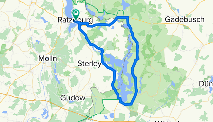 Von Ratzburg um den Schaalsee