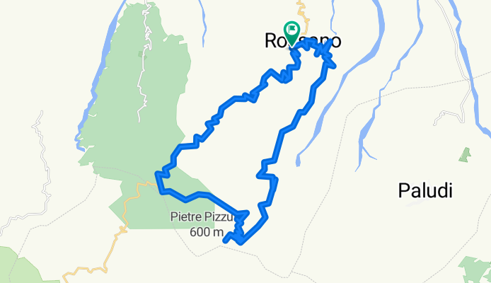 Rossano tra monti e colline. Traforo - San. Onofrio-Crocicchia- Traforo