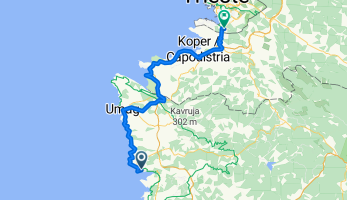 Parenzana Skybike 4 Novi Umag Izola Trieste