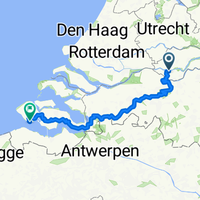 Zomervakantie fietstocht naar Domburg