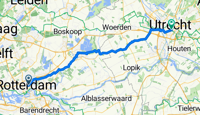 Rotterdam - Gouda - Utrecht