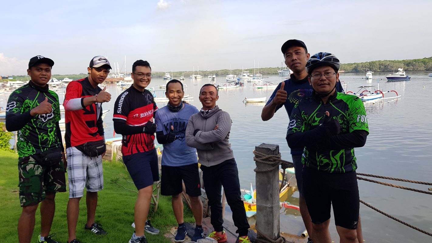 Cycling from Haven Seminyak Hotel to Serangan Island