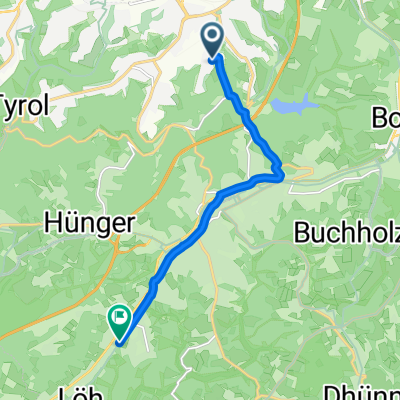Hinweg Arbeit 